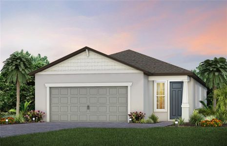 New construction Single-Family house 9457 Shorebird Court, Parrish, FL 34219 Hallmark- photo 0