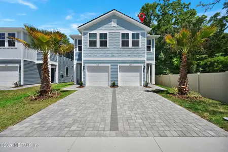 New construction Townhouse house 3897 Baxley Villas Ct, Middleburg, FL 32068 plan Maple - image