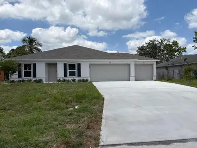 New construction Single-Family house 1054 SE Euclid Ln, Port St. Lucie, FL 34983 plan Sylvester - image