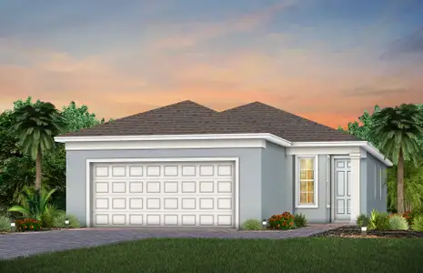 New construction Single-Family house 1147 Crowning Rdg Wy, Minneola, FL 34715 plan Compass - image