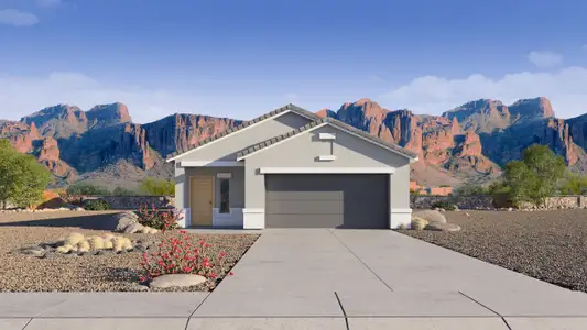 New construction Single-Family house 9079 S Caballo Dr, Apache Junction, AZ 85120 plan Diana - image