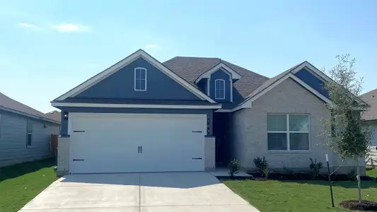 New construction Single-Family house 104 Little Green Trl, Jarrell, TX 76537 plan Bellvue - image