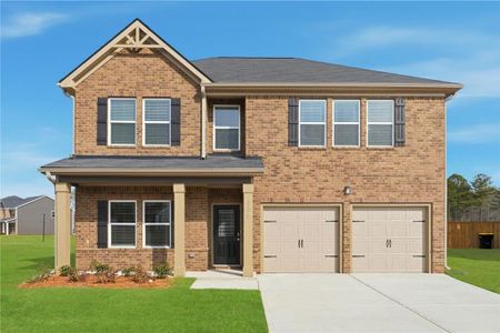 New construction Single-Family house 331 Jarrett St, Fairburn, GA 30213 plan Jodeco Front Porch - image