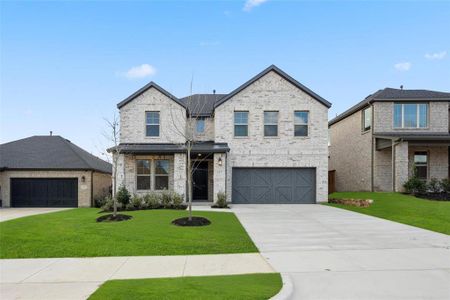 New construction Single-Family house 2437 Pebble Bank Lane, Midlothian, TX 76065 Emery- photo 0