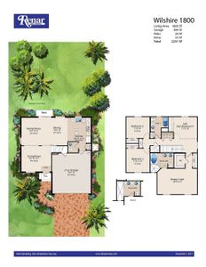 New construction Single-Family house 9316 Windrift Cir, Fort Pierce, FL 34945 plan Wilshire 1800 - image 3