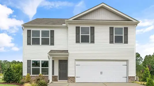 New construction Single-Family house 201 Palomino Wy, Clayton, NC 27520 plan Belhaven - Express - image
