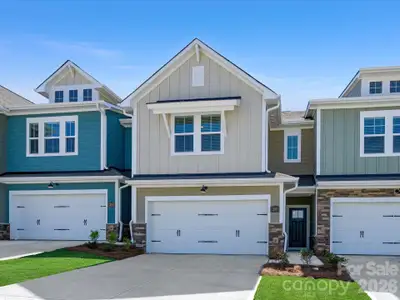 New construction Townhouse house 210 Quartz Hill Wy, Waxhaw, NC 28173 plan The Mecklenburg - image