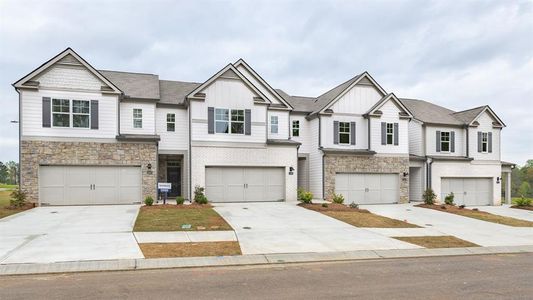 New construction Townhouse house 2436 Bayberry Street, Acworth, GA 30101 Salisbury- photo 0