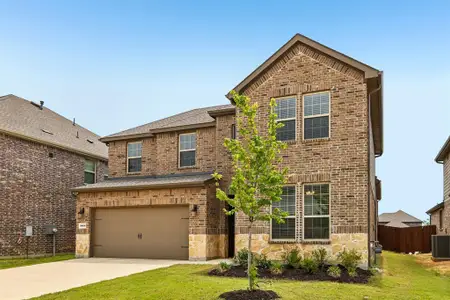 New construction Single-Family house 9808 Fall Brook Dr, Aubrey, TX 76227 plan 2398 Estes - image