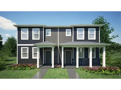 New construction Duplex house 2434 Merlot St, Fort Lupton, CO 80621 plan Palmer - image