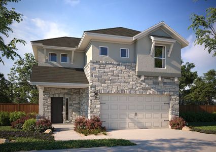 New construction Single-Family house 9706 Amberwick Place, Austin, TX 78748 Conchos- photo 0