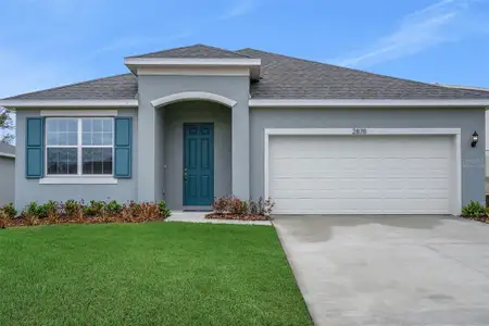 New construction Single-Family house 2878 Supermarine Rd, Tavares, FL 32778 plan Poinciana - image