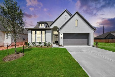 New construction Single-Family house 9510 Chateau Hl, Manvel, TX 77578 plan Hampton 50' Lot - image