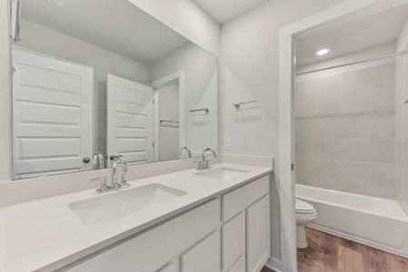 New construction Single-Family house 3216 Canyon River Ln, Georgetown, TX 78628 plan Hampton - image 11