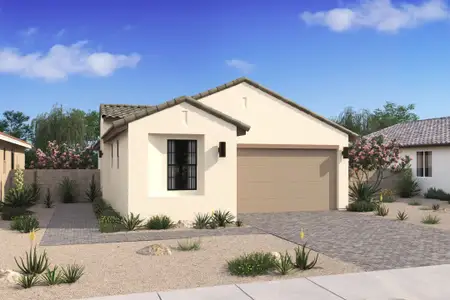 New construction Single-Family house 20375 W Lavender Wy, Buckeye, AZ 85396 plan Calder - image