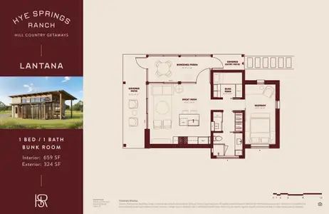 New construction Condo house 9361 W Us Hwy 290, Hye, TX 78635 plan Lantana - image 5