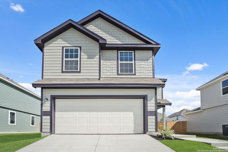 New construction Single-Family house 10306 Liberty Grv, San Antonio, TX 78224 plan The Lowry - image
