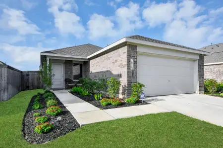 New construction Single-Family house 28715 Texas Plains Dr, Hockley, TX 77447 plan Oakridge - image