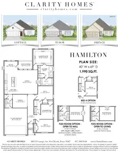 New construction Single-Family house 2409 Skara Brae Dr, Denton, TX 76205 plan Hamilton - image