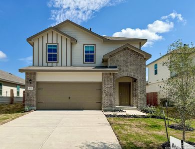 New construction Single-Family house 4239 Tarragon Place, Von Ormy, TX 78073 The Grace- photo 0