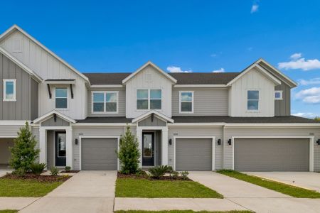 New construction Townhouse house 6331 Jensen View Ave, Apollo Beach, FL 33572 plan The Burney - image