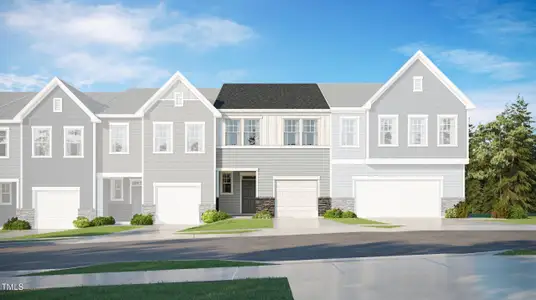 New construction Townhouse house 6018 Grey Colt Wy, Durham, NC 27703 null- photo 0