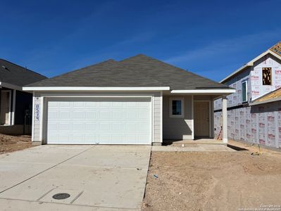 New construction Single-Family house 8539 Catnip Pass, Elmendorf, TX 78112 plan The Wildflower - image