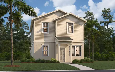 New construction Single-Family house 1719 Columbus Path, St. Cloud, FL 34771 plan Logan - image