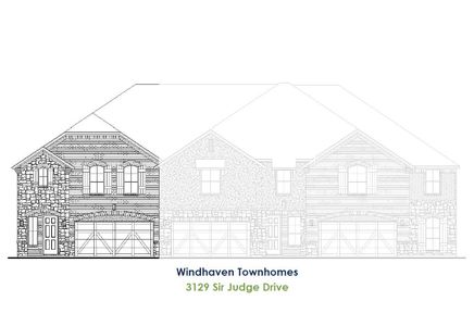 New construction Single-Family house 3129 Sir Judge Dr, Lewisville, TX 75056 plan TH Building 26 Unit 1 W - image