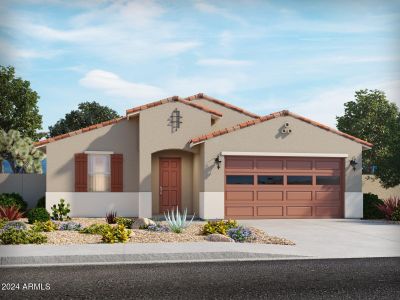 New construction Single-Family house 37421 W San Clemente Street, Maricopa, AZ 85138 Sawyer- photo 0