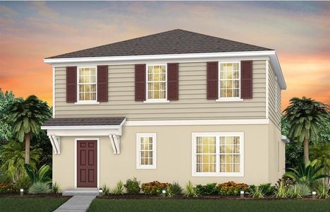 New construction Single-Family house 3324 Orange Rose Lp, Apopka, FL 32712 plan Mabel - image