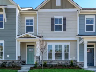 New construction Townhouse house 10128 Mamillion Dr, Huntersville, NC 28078 plan The Lochridge - image