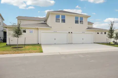 New construction Condo house 139 Stewart Dr, Unit 102, San Marcos, TX 78666 plan Evia Side A - image