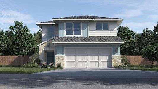 New construction Single-Family house 13000 Cattle Rustler Rd, Mustang Ridge, TX 78610 - image
