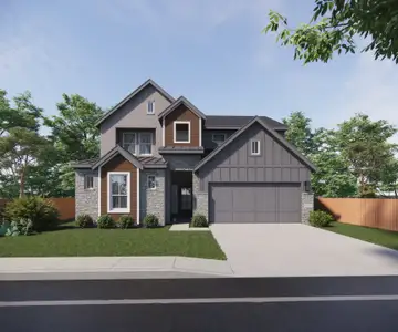 New construction Single-Family house 104 Villoria Cv, Liberty Hill, TX 78642 plan Maddy - image