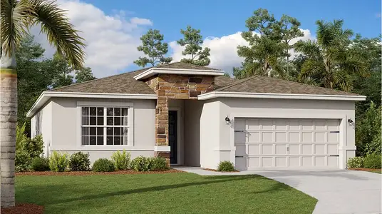 New construction Single-Family house 3660 Rolling Ridge Bnd, Davenport, FL 33837 plan Freedom - image