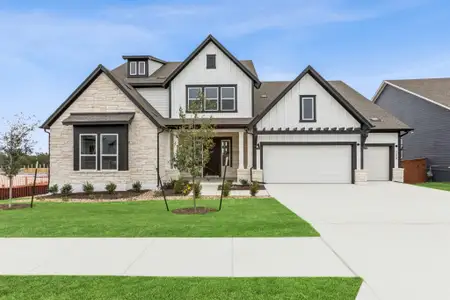 New construction Single-Family house 288 Silver Sage Ct, Dripping Springs, TX 78620 plan The Lauer - image