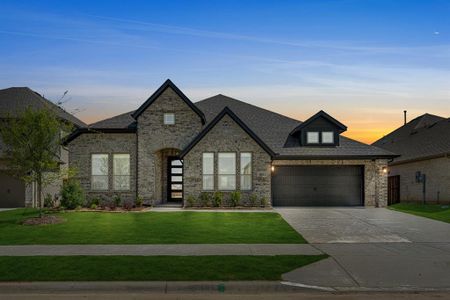 New construction Single-Family house 813 Turnbull Ave, Justin, TX 76247 Caraway- photo 0