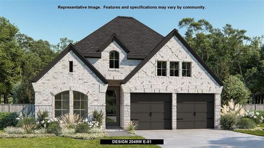 New construction Single-Family house 8516 International Falls Drive, Porter, TX 77365 Design 2049W- photo 0