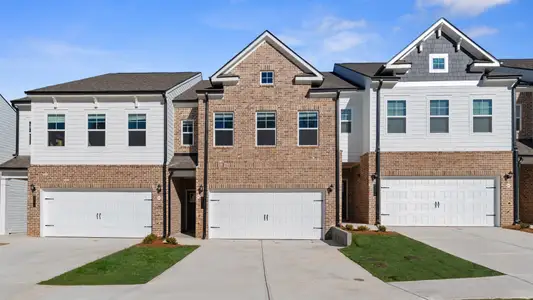 New construction Townhouse house 839 Eagle Ave, Riverdale, GA 30296 plan Luca - image