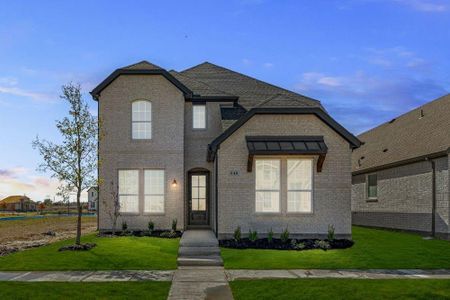 New construction Single-Family house 548 Baker Ct, Fate, TX 75189 Willow- photo 0