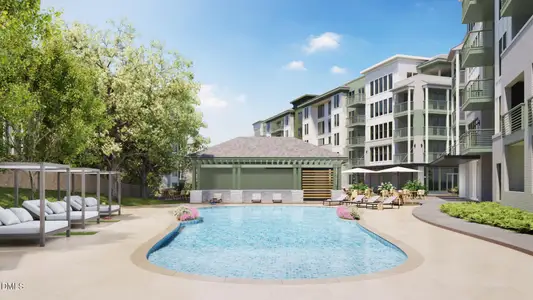 New construction Condo house 211 S Creek Xing, Unit 107, Chapel Hill, NC 27516 - image