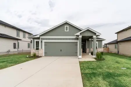 New construction Single-Family house 531 Yellowstone Dr, Kyle, TX 78640 plan Comal - image