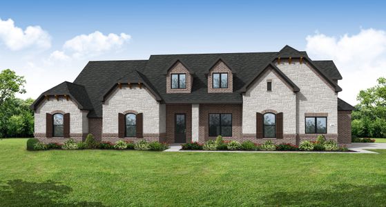 New construction Single-Family house 304 Oak Meadow Ln, Weatherford, TX 76085 plan The Braden II - image