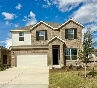 New construction Single-Family house 13804 Tucker Hedge Pass, Elgin, TX 78621 plan Capri - image