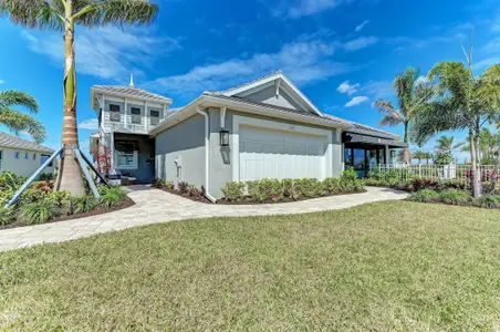 New construction Duplex house 260 Van Gogh Cv, Bradenton, FL 34212 plan Paradise Villa Home - image