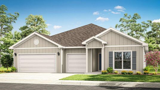 New construction Single-Family house 20 Bedford Lp, Crawfordville, FL 32327 plan The Camden - image