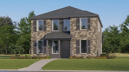 New construction Single-Family house Pflugerville, TX 78660 plan Levi - image