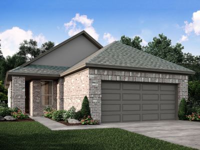 New construction Single-Family house 17418 Rosette Grass Dr, Conroe, TX 77385 The Glacier (N304)- photo 0