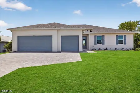 New construction Single-Family house 2032 Nw 2Nd Ave, Cape Coral, FL 33993 plan The Bluewater Cove - image